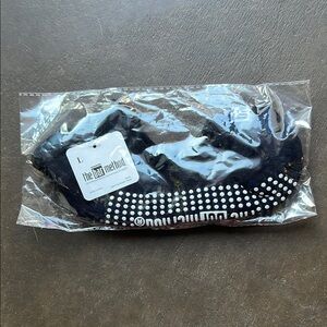 The Bar Method Black Grip Socks. New With Tags!